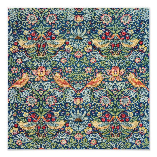 William Morris - Strawberry Thief Photo Print (Front)