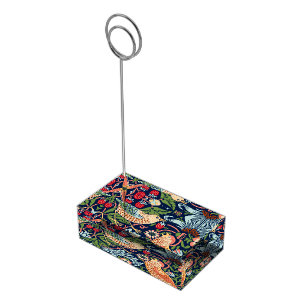 William Morris Strawberry Thief Place Card Holder