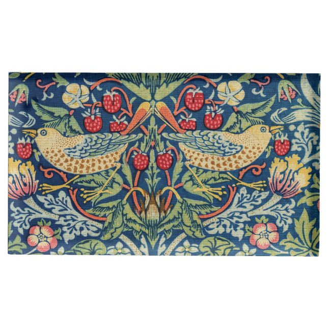 William Morris - Strawberry Thief Place Card Holder (Front)