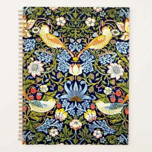 William Morris Strawberry Thief Planner