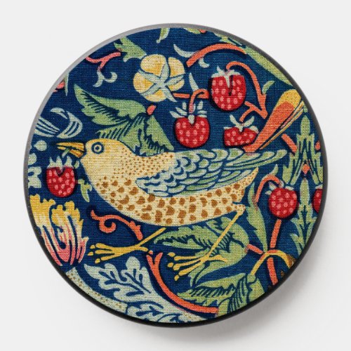 William Morris _ Strawberry Thief PopSocket