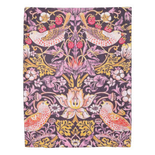 William Morris Strawberry Thief Purple Version Duvet Cover