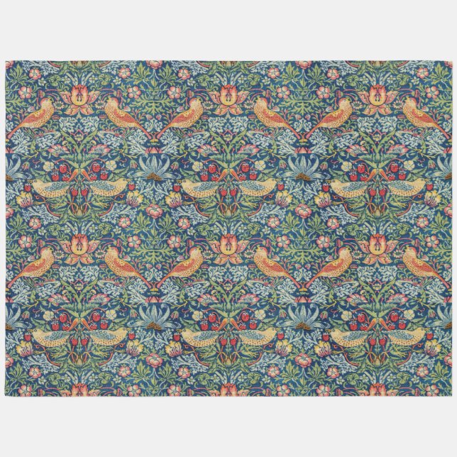 William Morris - Strawberry Thief Rug (Front)