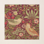 William Morris Strawberry Thief Scarf<br><div class="desc">William Morris Strawberry Thief Pattern Design. Add your label text! William Morris was an English textile designer, artist, writer, and socialist associated with the Pre-Raphaelite Brotherhood and British Arts and Crafts Movement. He founded a design firm in partnership with the artist Edward Burne-Jones, and the poet and artist Dante Gabriel...</div>