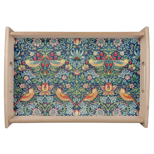 William Morris - Strawberry Thief Serving Tray (Front)