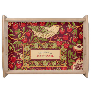 William Morris Strawberry Thief Serving Tray