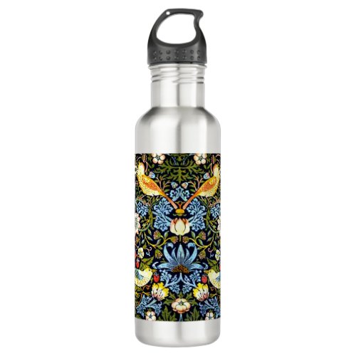 William Morris Strawberry Thief Stainless Steel Water Bottle