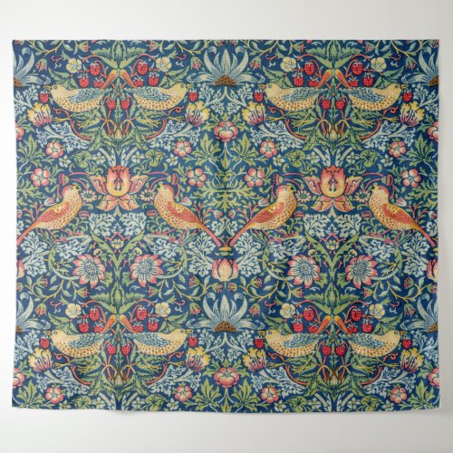 William Morris _ Strawberry Thief Tapestry