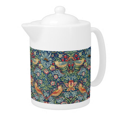 William Morris _ Strawberry Thief Teapot