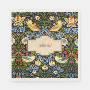 William Morris - Strawberry Thief TEMPLATE Napkins