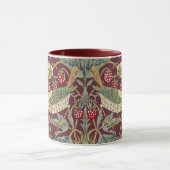 William Morris Strawberry Thief Textile Pattern Mug (Center)