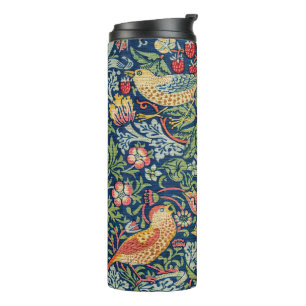 William Morris - Strawberry Thief Thermal Tumbler