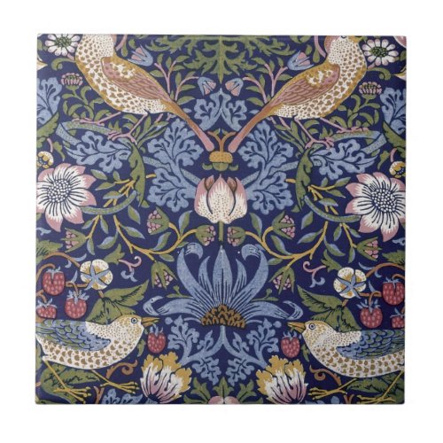 William Morris Strawberry Thief Tile