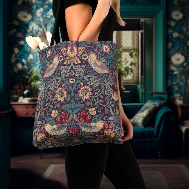 William Morris Strawberry Thief Tote Bag (Creator Uploaded)