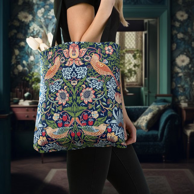 William Morris Strawberry Thief Tote Bag (Creator Uploaded)