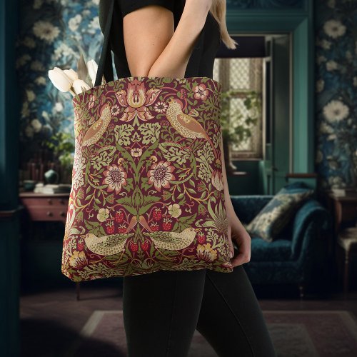 William Morris Strawberry Thief Tote Bag