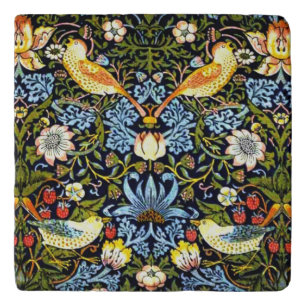 William Morris - Strawberry Thief Trivet