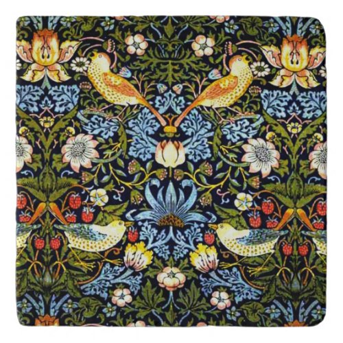 William Morris _ Strawberry Thief Trivet