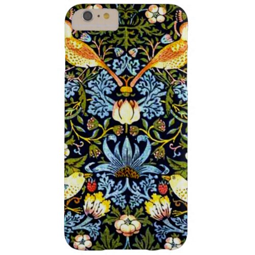 William Morris Strawberry Thief vintage design Barely There iPhone 6 Plus Case