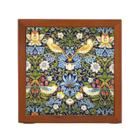 William Morris: Strawberry Thief vintage design,