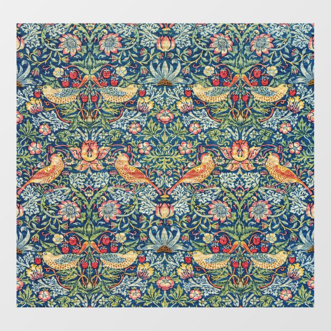 William Morris - Strawberry Thief Wall Decal (Front)