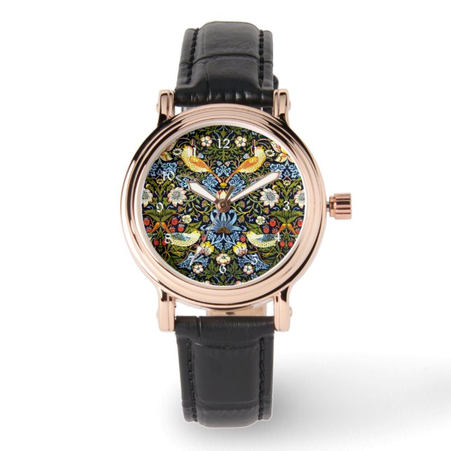William Morris - Strawberry Thief,  Watch (Front)