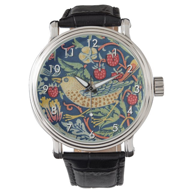 William Morris - Strawberry Thief Watch (Front)