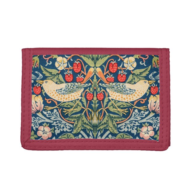 William Morris Strawberry Thief Womens Wallet (Front)