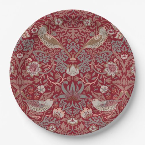 William Morris Strawberry Thief Wrapping Paper Paper Plates