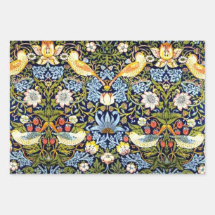 William Morris, Strawberry Thief, Wrapping Paper Sheets