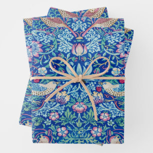 William Morris, Strawberry Thief Wrapping Paper Sheets