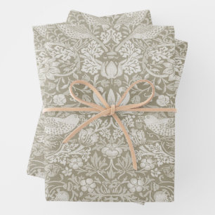 William Morris, Strawberry Thief Wrapping Paper Sheets