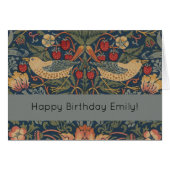 William Morris Strawberry Thieves Birds (Front Horizontal)