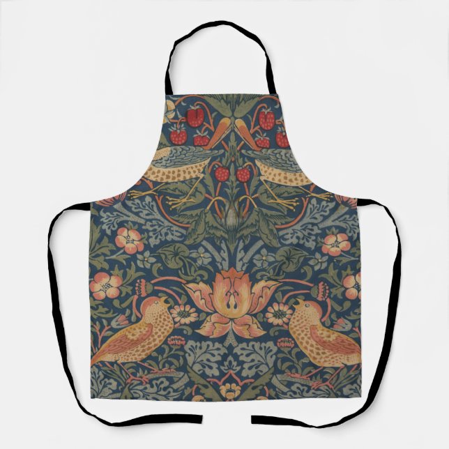 William Morris Strawberry Thieves Birds Apron (Front)