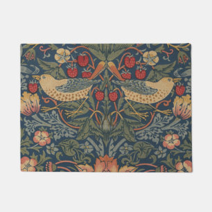 William Morris Strawberry Thieves Birds Doormat