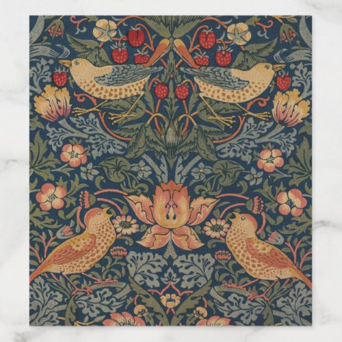 William Morris Strawberry Thieves Birds Envelope Liner