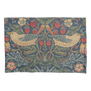 William Morris Strawberry Thieves Birds Pillow Case