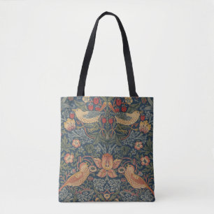 William Morris Strawberry Thieves Birds Tote Bag