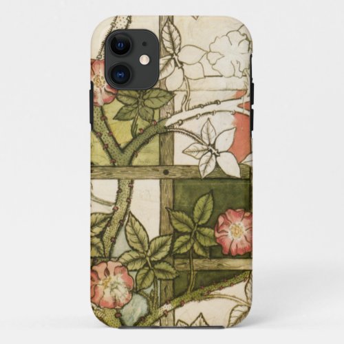 William Morris Study for Brooklyn Museum iPhone 11 Case