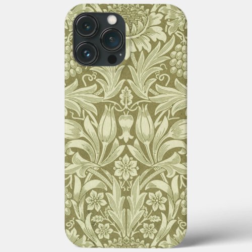 William Morris Sunflower Flower Floral Botanical iPhone 13 Pro Max Case