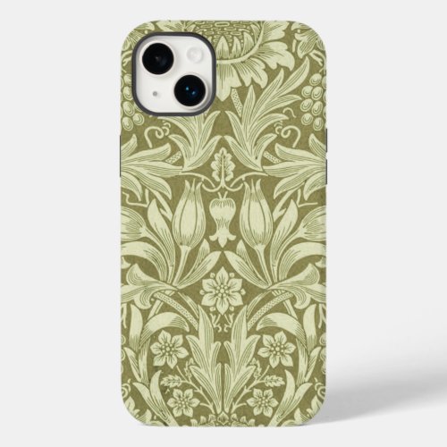 William Morris Sunflower Flower Floral Botanical Case_Mate iPhone 14 Plus Case
