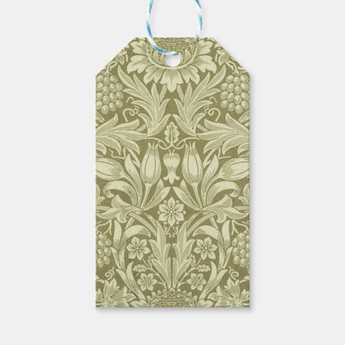 William Morris Sunflower Flower Floral Botanical Gift Tags