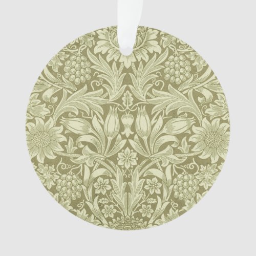 William Morris Sunflower Flower Floral Botanical Ornament