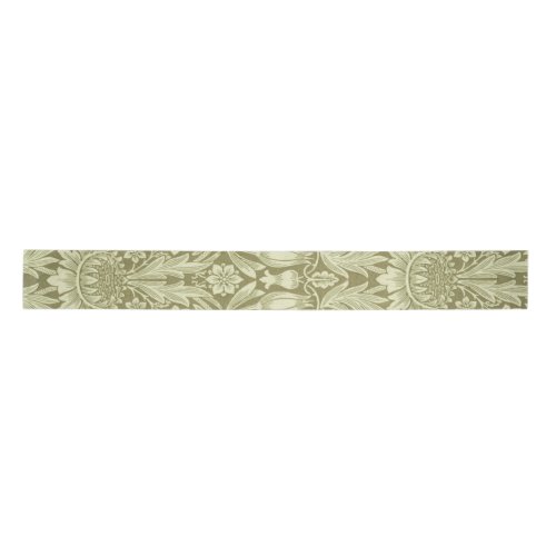 William Morris Sunflower Flower Floral Botanical Satin Ribbon