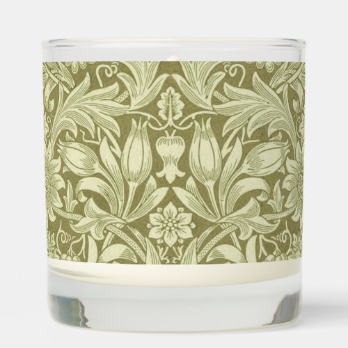 William Morris Sunflower Flower Floral Botanical Scented Candle