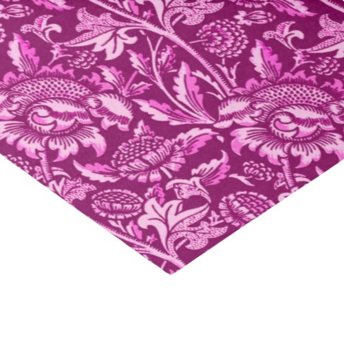 William Morris Sunflowers Amethyst Purple Tissue Paper