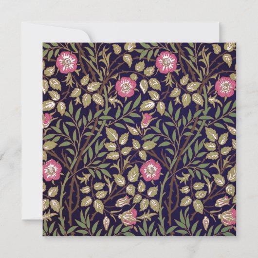 William Morris Sweet Briar Floral Art Nouveau (Front)