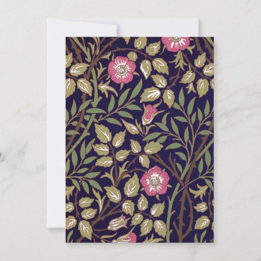 William Morris Sweet Briar Floral Art Nouveau (Front)