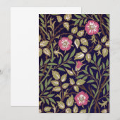 William Morris Sweet Briar Floral Art Nouveau (Front/Back)