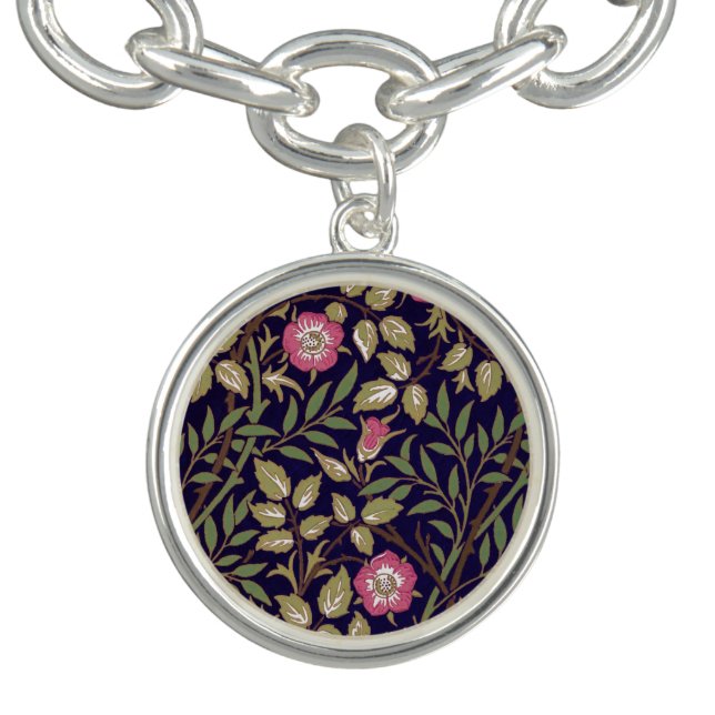 William Morris Sweet Briar Floral Art Nouveau Bracelet (Design)